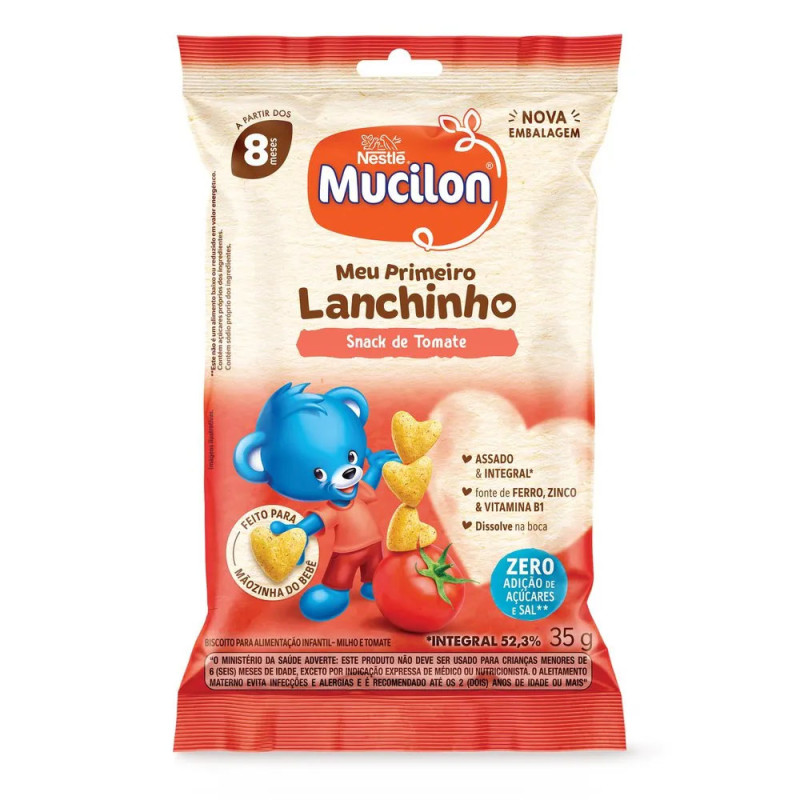 Snack Mucilon Nestle 35gr Tomate