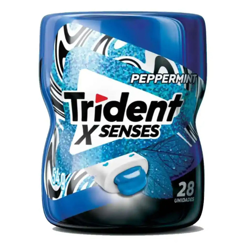 Goma Mascar Trident X Senses 54gr Pepper