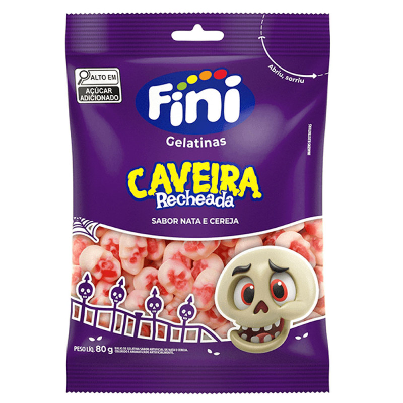 Gelatina Fini 80gr Tubes Terror