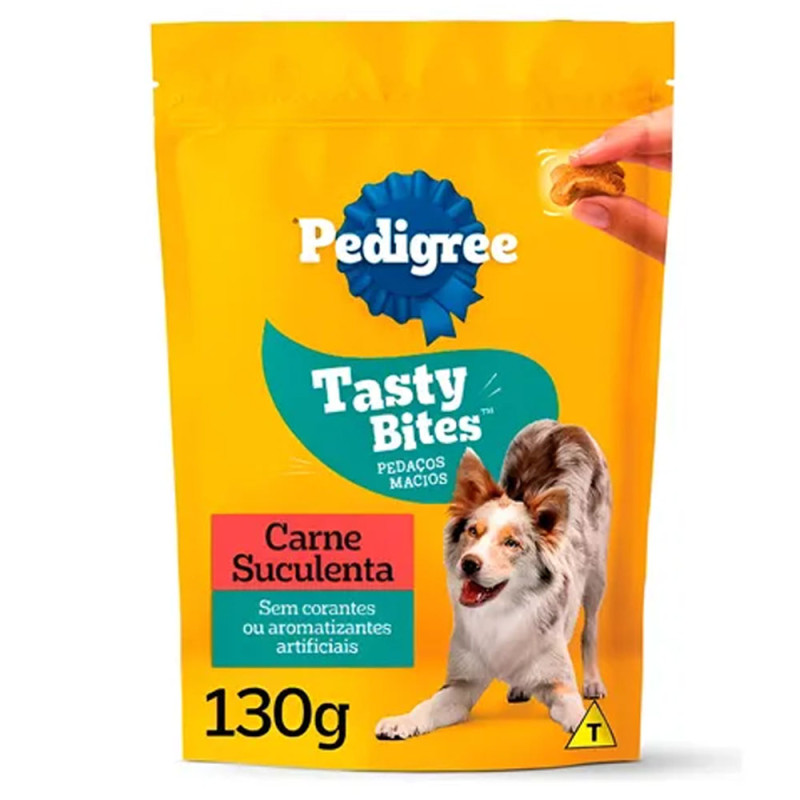 Alimento P/Cães Pedigree Tasty 130gr Car