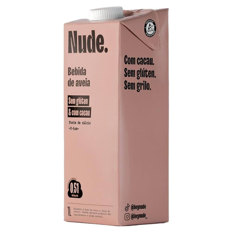 Bebida Nude Aveia 1Litro Cacau