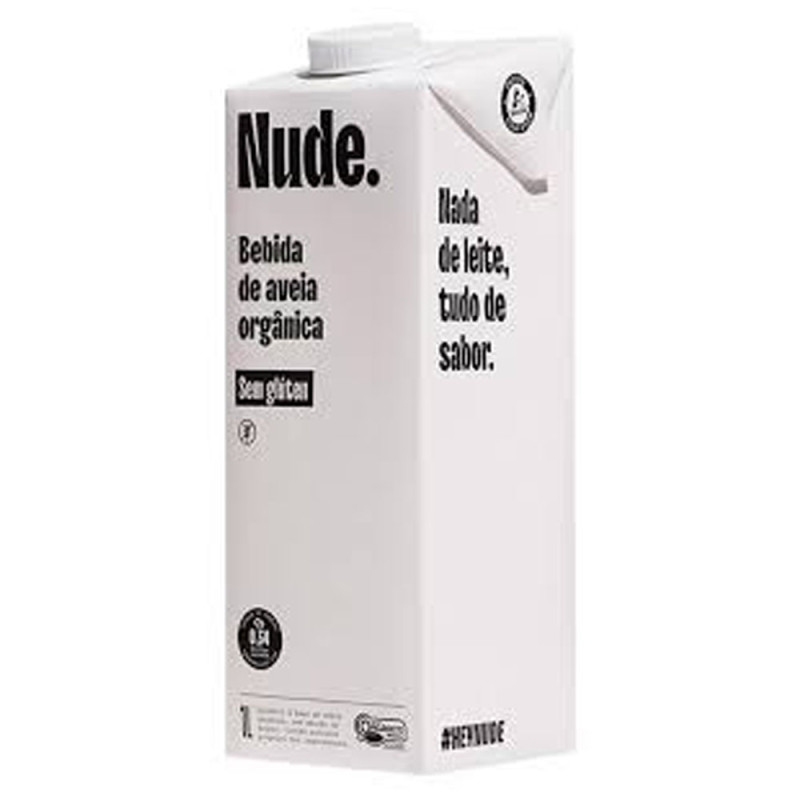 Bebida Nude Aveia Organico 1Litro Leve
