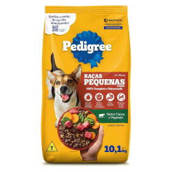 Ração Pedigree 10.1kg Adulto Raças Peque