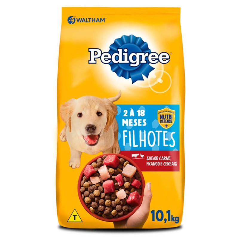 Ração Pedigree 10,1kg Junior Raças Média