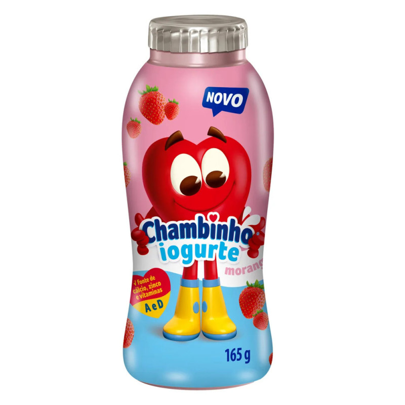 Iogurte Chambinho Nestlé 165gr Morango