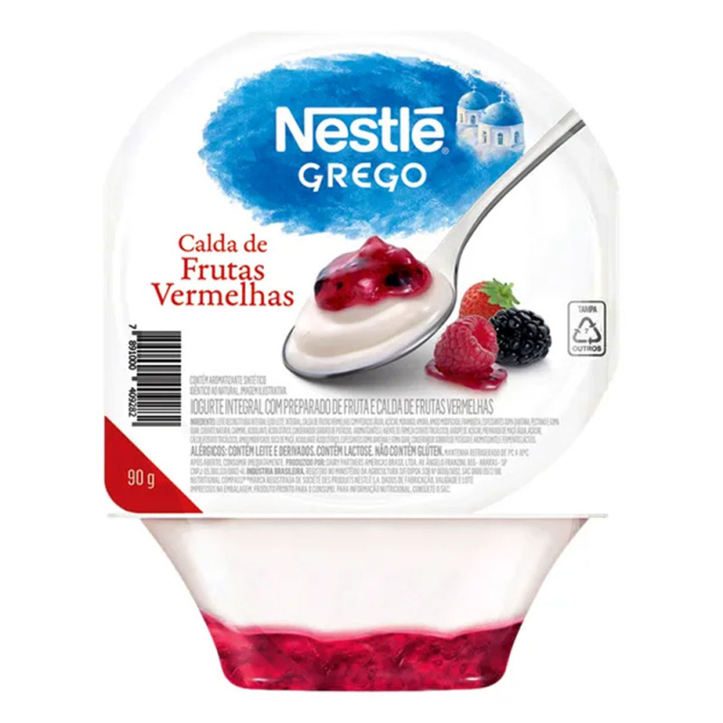 Iogurte Grego Nestlé Nestlé Calda 90gr F