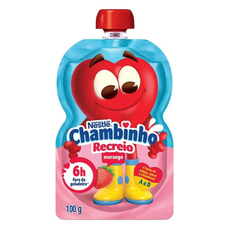 Iogurte Chambinho Nestlé 100gr Recreio M