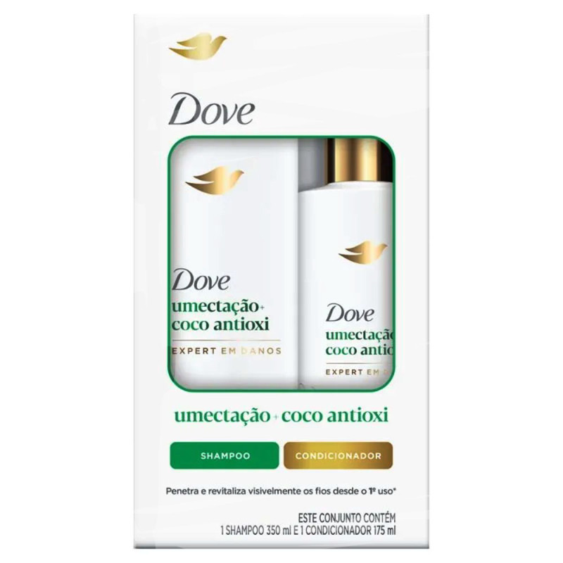 Kit Shampoo Dove 350ml+Condicionador 175