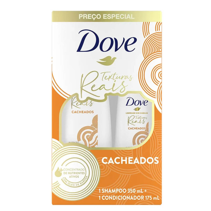 Kit Shampoo Dove 350ml+Condicionador 175