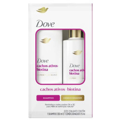 Kit Shampoo Dove 350ml+Condicionador 175