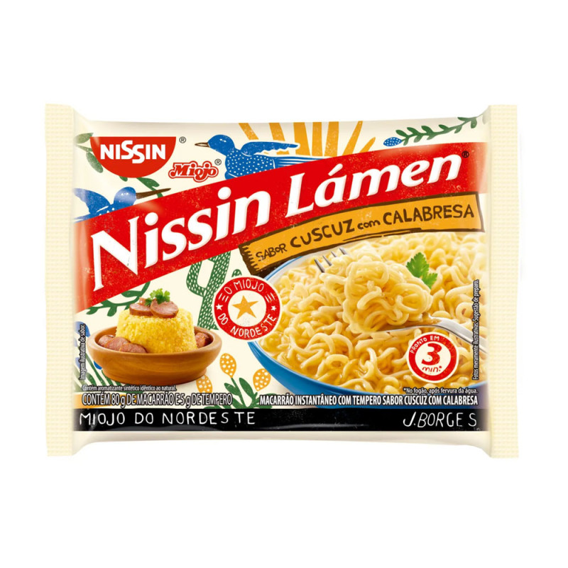 Macarrão Instantâneo Nissin Miojo 85gr C