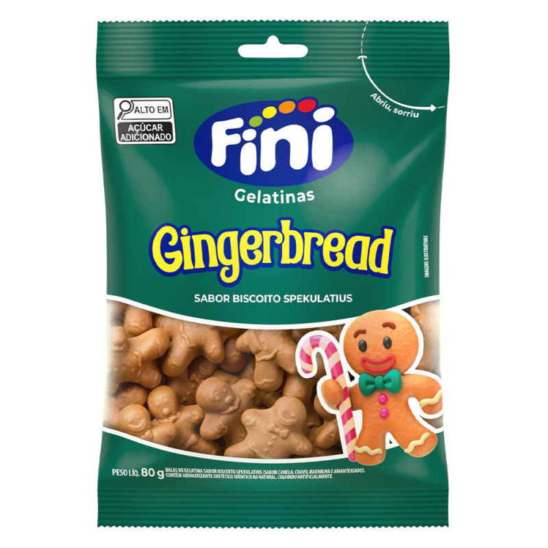Gelatina Fini 80gr Gingerbread