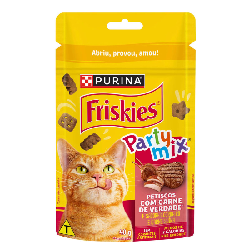 Alimento P/Gatos Friskies Party Mix 40gr