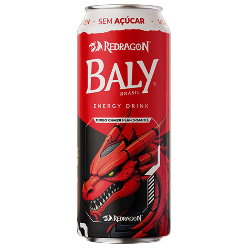 Energetico Baly Lata 473ml S/Açucar Game