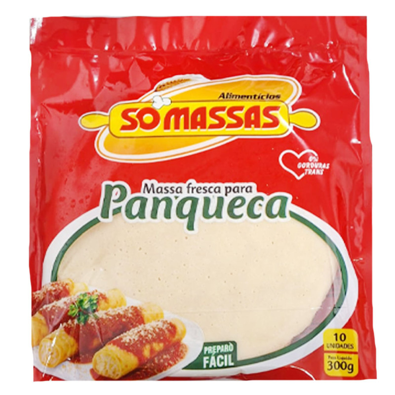 Massa Panqueca Só Massas 300gr