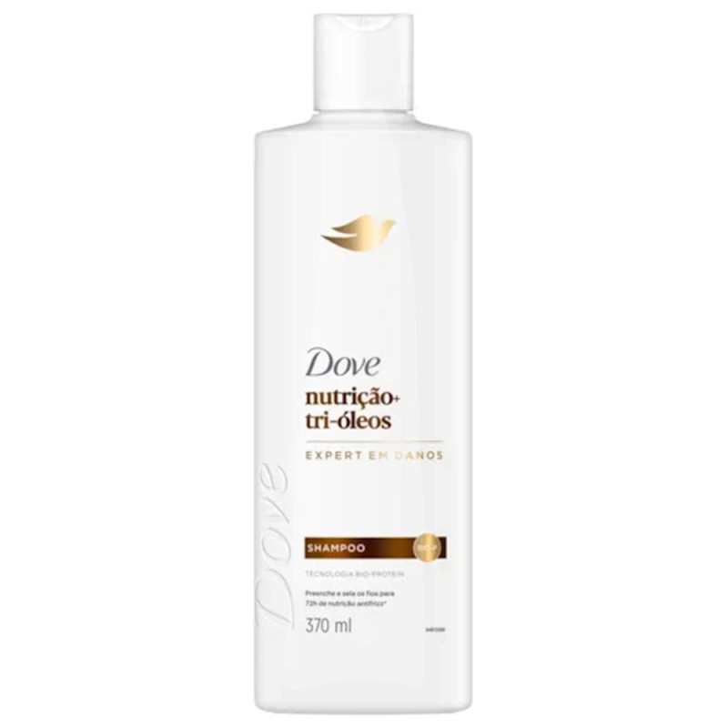 Shampoo Dove 370ml Nutrição