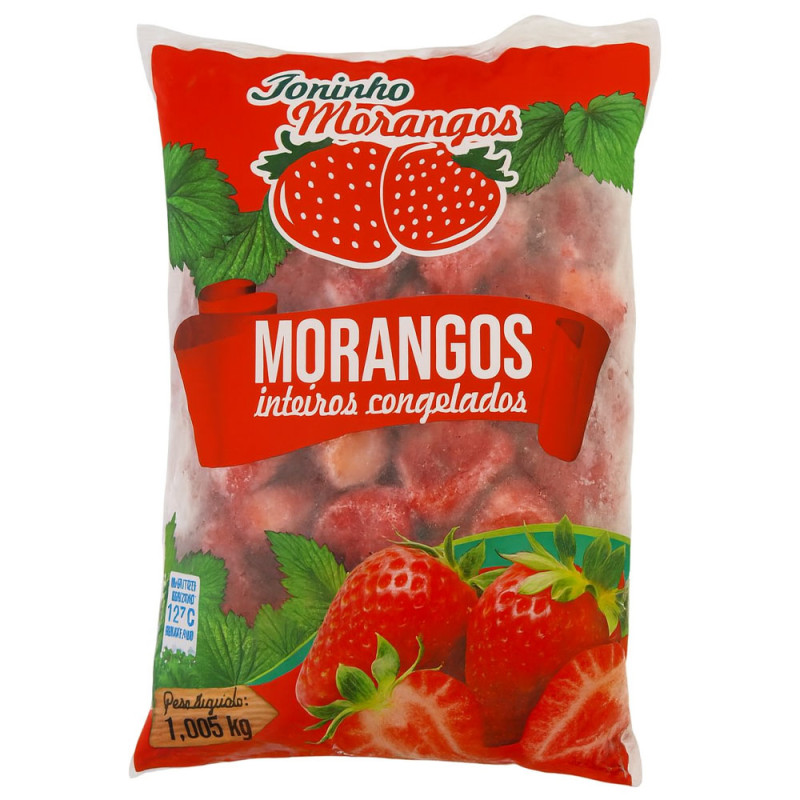 Morango Congelado Toninho Pacote 1kg