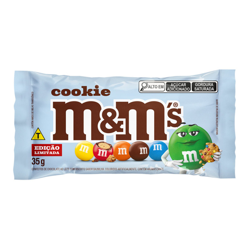 Confeito M&MS 35gr Cookies
