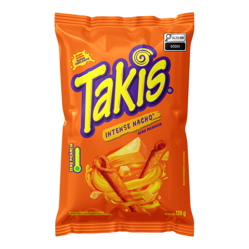 Salgadinho Takis 120gr Intense Nacho