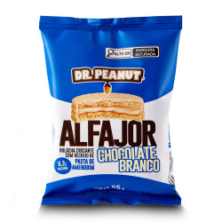 Alfajor Dr Peanut 55 Gr Chocolate Branco