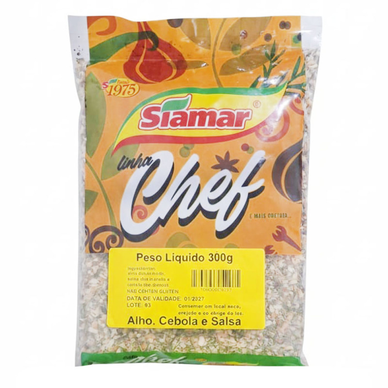 Alho Cebola E Salsa Siamar 300 Gr