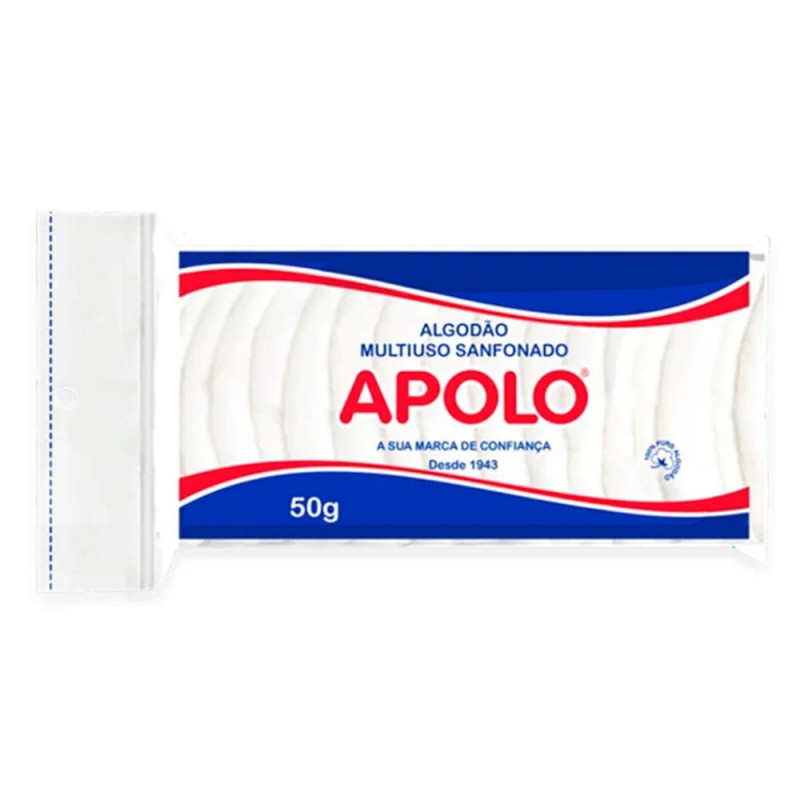 Algodao Multiuso Apolo 50 Gr