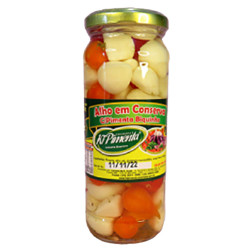 Alho Conserva Ki Pimenta 320 Gr Com Pime