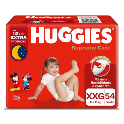 Fralda Huggies Supreme Care Hip XXG C/54