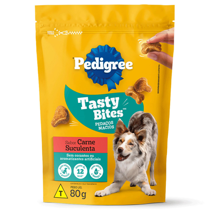 Alimento Para Caes Pedigree Tasty 80 Gr 