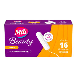 Absorvente Intimo Mili Beauty Com 16 Med