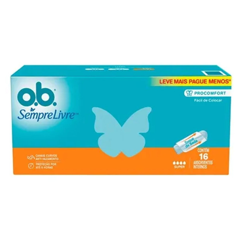 Absorvente OB Procomfort Com 16un Super