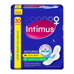 Absorvente Intimus Gel Noturno Com 30un 