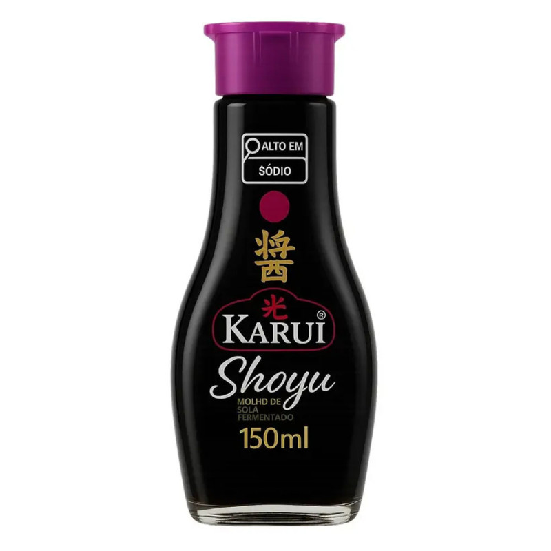 Molho Shoyu Karui Vidro 150ml Premium