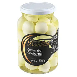 Ovos de Codorna em Conserva Bomttoni 300