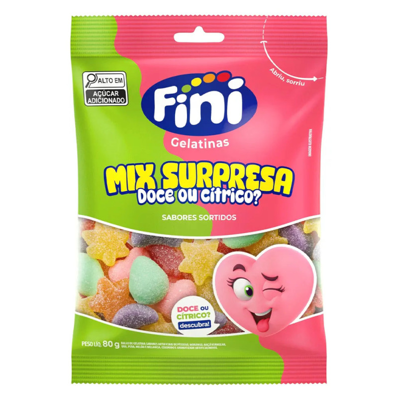 Gelatina Fini 80GR Mix Surpresa