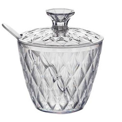 Açucareiro Glamour Plasutil 240gr Com Co