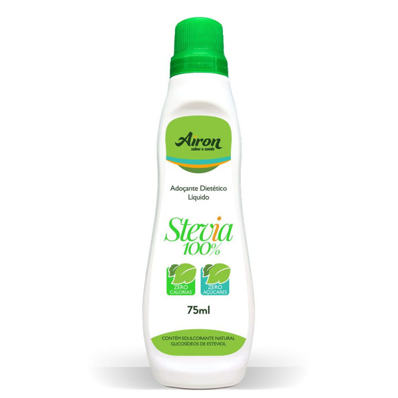 Adoçante Liquido Airon 100% Stevia 75ml