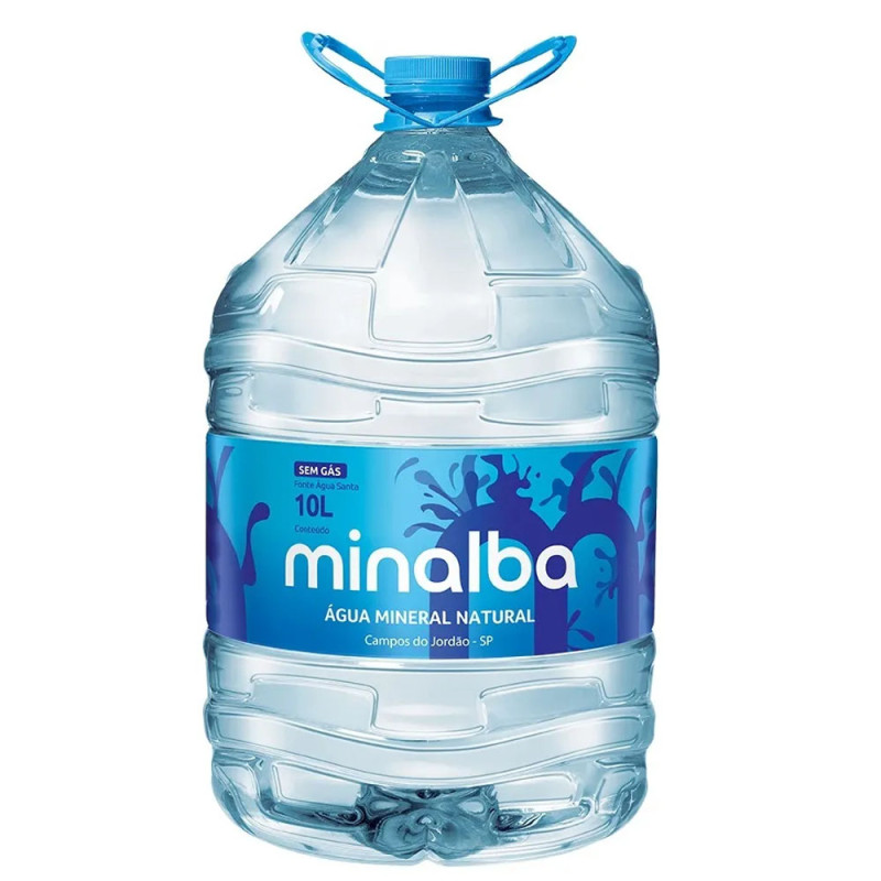 Agua Mineral Minalba Sem Gás 10LT