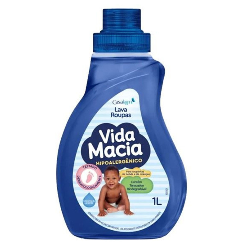 Amaciante Vida Macia 1 LT Glicerina/Lava