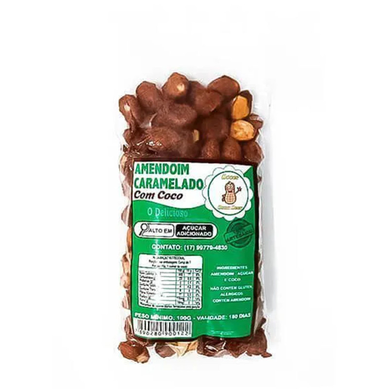 Amendoim Caramelizado Dona Deca 100G Coc
