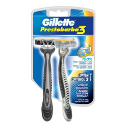 Aparelho Barbear Presto 3 Com 2UN Corpo