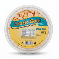 Amendoim Crock Gold Pote 135gr Sem Sal
