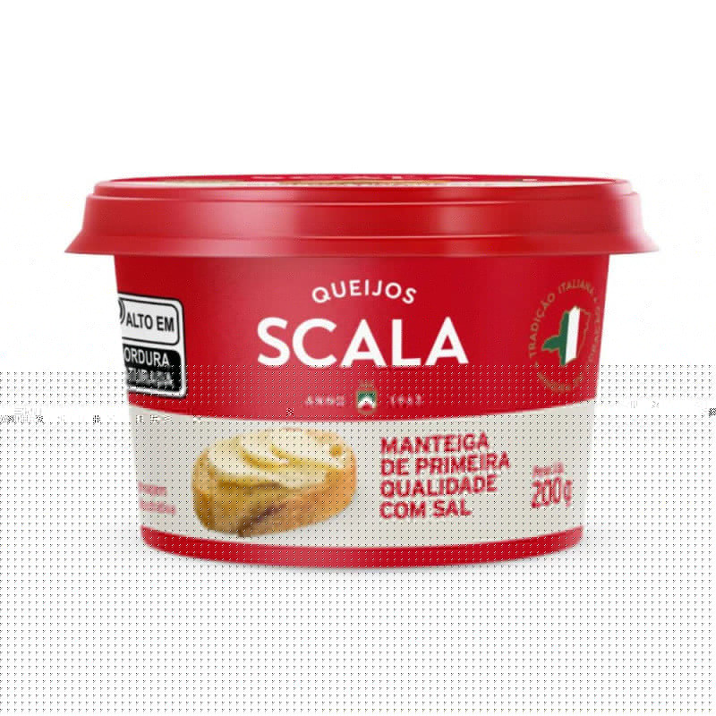 Manteiga Scala 200gr com Sal
