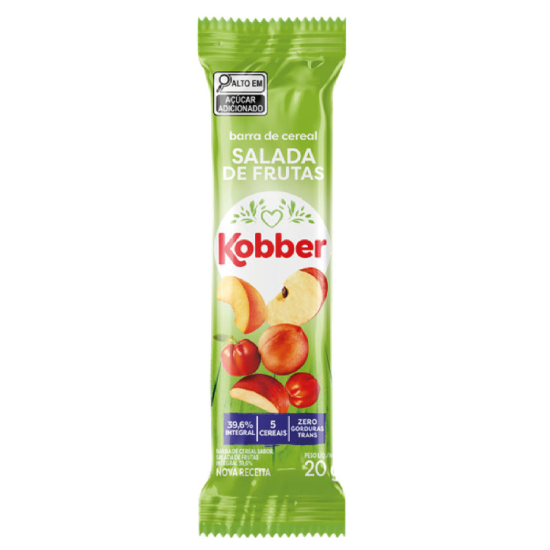 Barra de Cereais Kobber 20g Salada de Fr