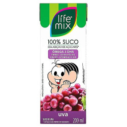 Bebida Funcional Life Mix Kids 200ml Uva