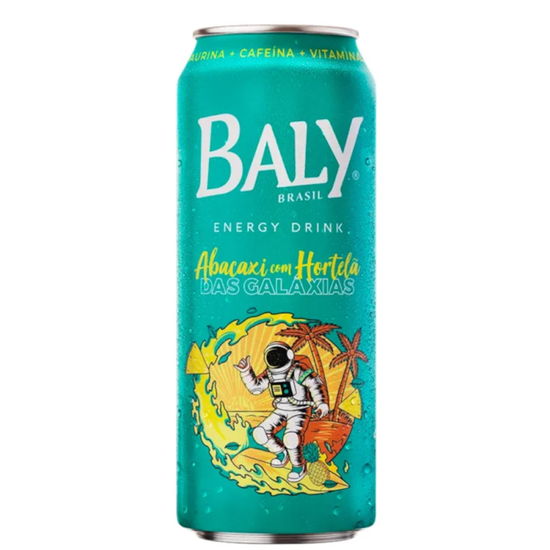 Energético Baly La 473ml Abacaxi com Hor