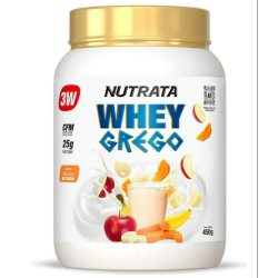 Whey Grego Nutrata Pote 450g Vitamina Fr