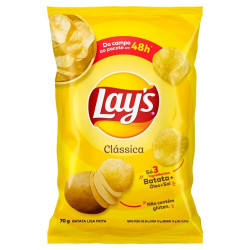 Batata Lays 70g Clássica