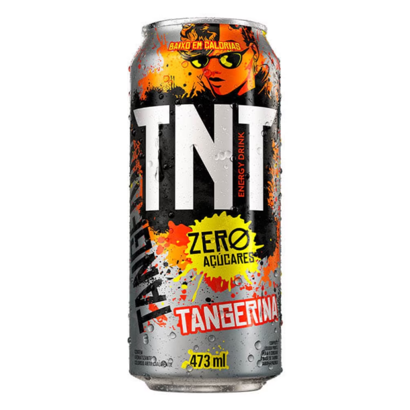 Energético TNT La 473ml Zero Tangerina