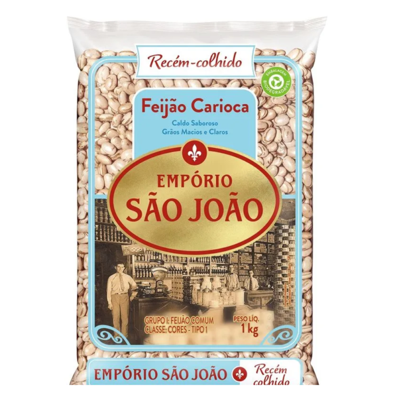 Feijão Emporio São João Carioca 1kg